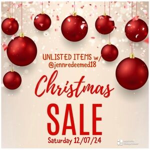 UNLISTED ITEM - SAT 12/7/24 LIVE